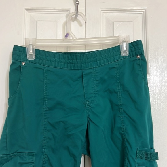 Beyond Scrubs Pants Hunter Green Women’s Petite Small - Picture 6 of 11